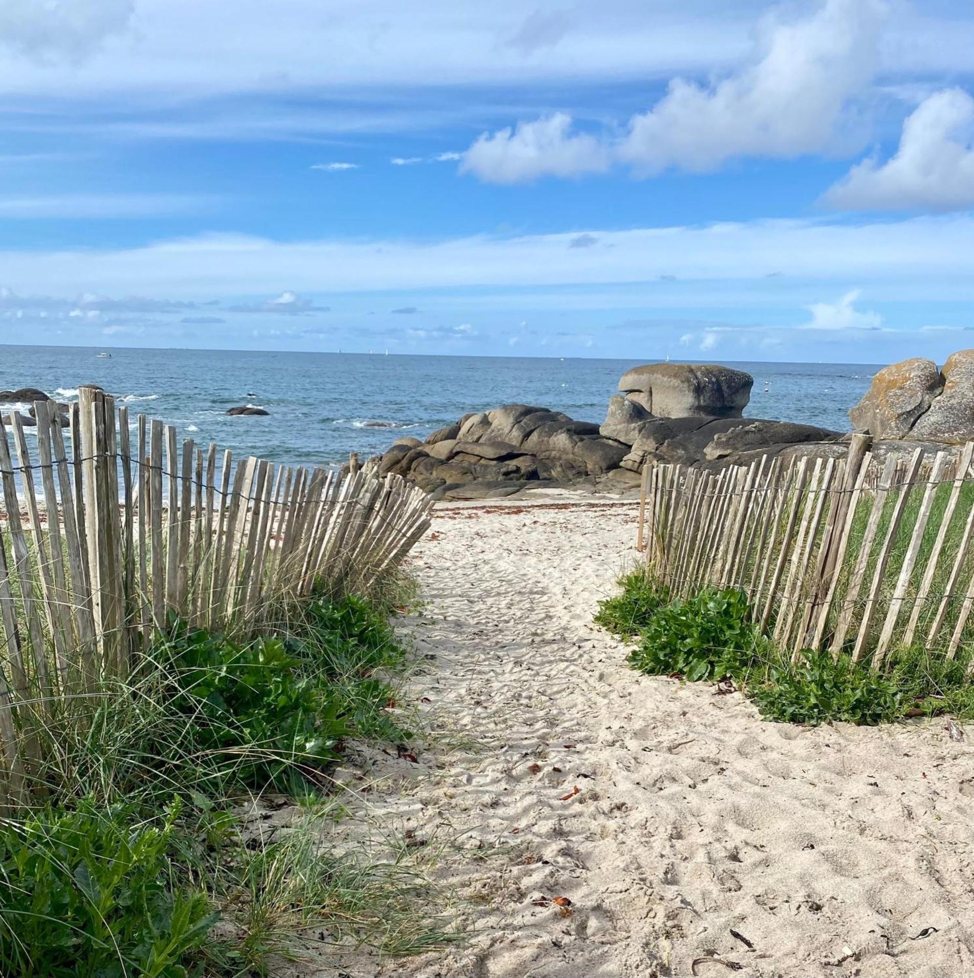 Penty Avec Terrasse 5Min Plage Trégunc Eksteriør billede